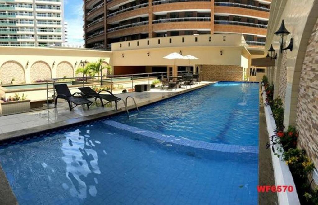 Piazza Coliseum do lado porto de Iracema vista Mar room 4